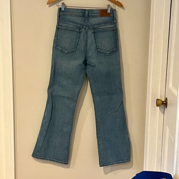 Madewell Light Blue Flare Jeans - Picture 4 of 13